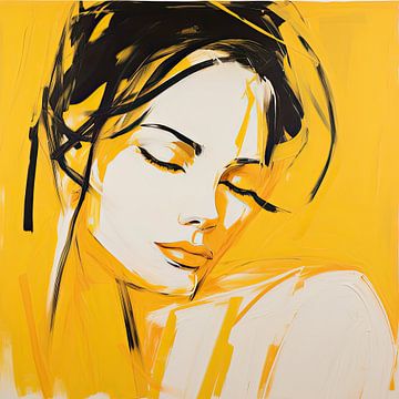 yellow 126141 by ARTEO Paintings