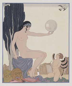 George Barbier – Muse (1929) von Peter Balan