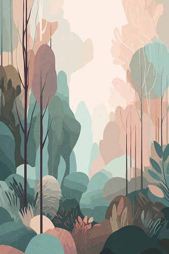 Un chemin dans la jungle