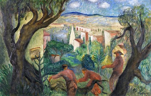 Summer day in the Campagna, JOSEF EBERZ, 1924