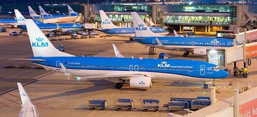 Amsterdam Airport Schiphol, panorama