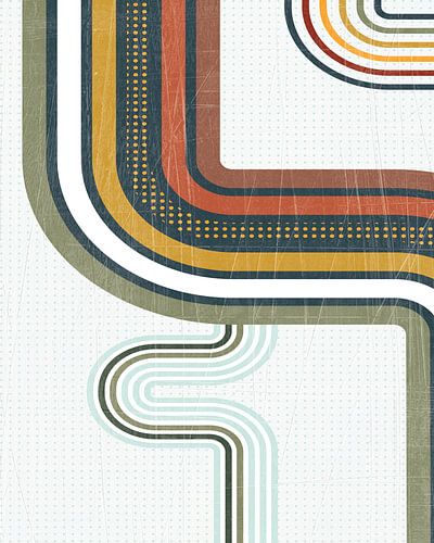 Retro Subway I Teal Crop I, Melissa Averinos