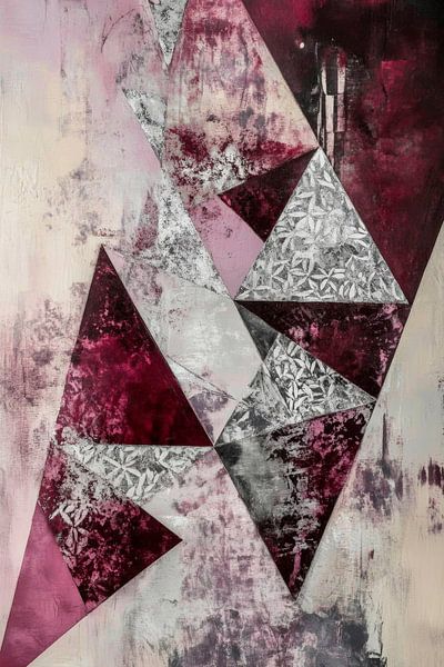 Abstract geometric composition by Poster Art Shop
