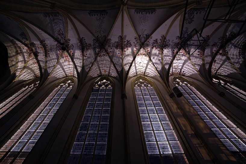 Walburgische Kirche bei Nacht von Arnold van Rooij