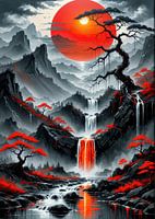 Crimson Serenity: The Eternal Falls