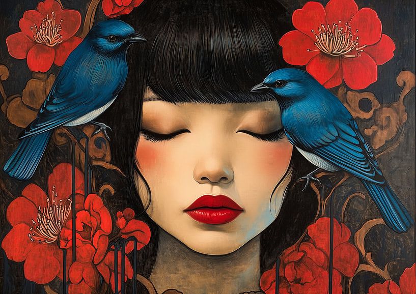 The Dream of the Woman and the Birds by Liv ter Riet