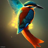 Fladderende IJsvogel