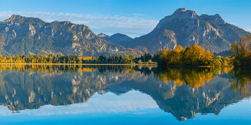Forggensee en Neuschwanstein