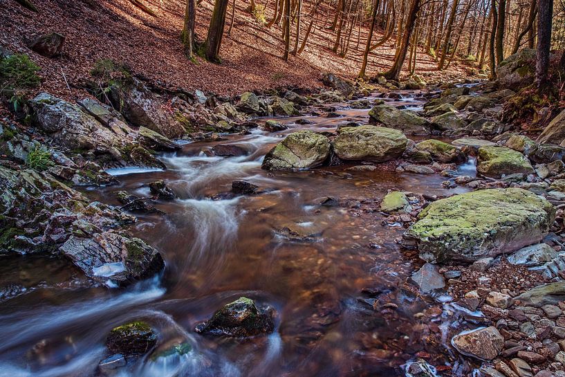 Mountain river La Hoëgne by Rob Boon