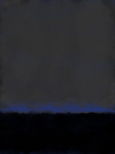 Kleurveldschilderij geïnspireerd door Mark Rothko.