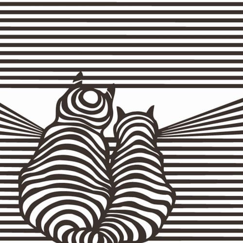 gluren naar de buren.