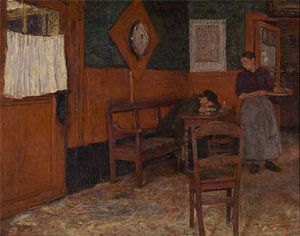 Das rote Gasthaus, Charles Mertens, 1894