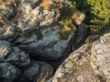 Lampertstein, Saxon Switzerland - Rock plateau Lampertshorn by Pixelwerk