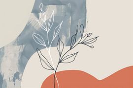 Abstract plants by Poster Art Shop