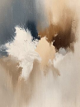 Modern en abstract in Japandi stijl van Japandi Art Studio