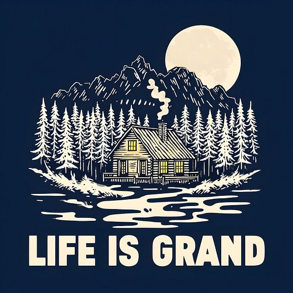 La vie est belle Nuit des cabanes par Artistic