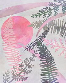 Botanique adorable Peinture au pastel sur Mad Dog Art