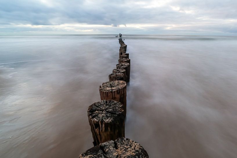 Palen naar de horizon by peterheinspictures