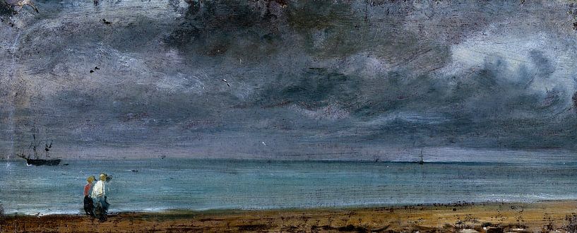 Brighton Beach, John Constable by Masterful Masters