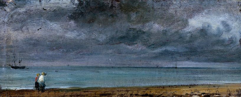 Brighton Beach, John Constable von Meisterhafte Meister