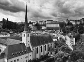 De stad Luxemburg in Luxemburg 1 van Jörg Hausmann thumbnail