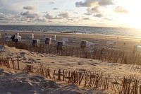 Endloser Strand bei Westerland auf Sylt