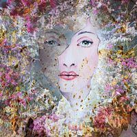 Portrait féminin coloré