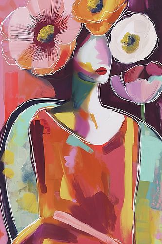 Flowering in Colours III by Bianca ter Riet