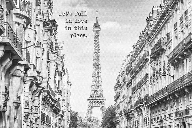 Tombons amoureux de Paris par Melanie Viola