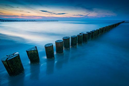 Groyne aan de Oostzee