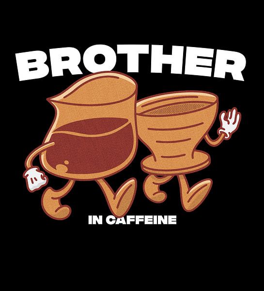 Maskottchen Vintage Caffeine Brother von Mingkly Muhammad Shidiq Habibi