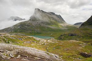 Weg 63 bij Trollstigen Noorwegen