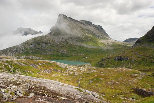 Weg 63 bij Trollstigen Noorwegen