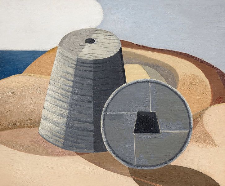 Mineral objects, Paul Nash - 1935 by Het Archief