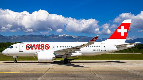 Schweizer Airbus 220 von Dennis Dieleman