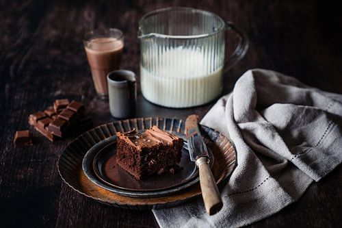 Lebensmittel Foto Brownie