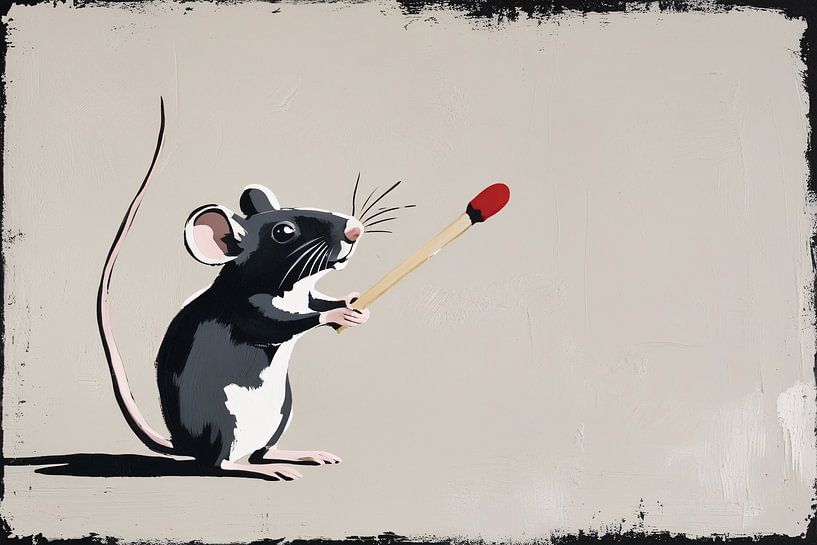 Souris au design minimaliste par Imperial Art House