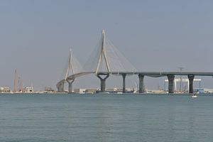 Einzigartige Straßenbrücke - Puente de la Pepa in Cádiz