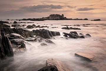 Kustlandschap Bretagne van Ko Hoogesteger