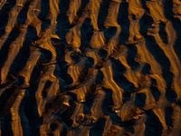Sand layers.