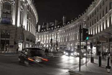 London Regent street by JAC VAN HAPPEN