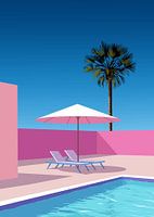 Retro Swimming Pool 3