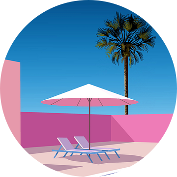 Retro zwembad 3 van Khariyanul Fathoni