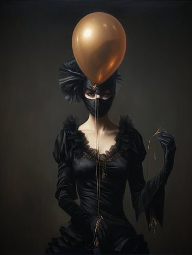 Lady with the Bronze Balloon 2.