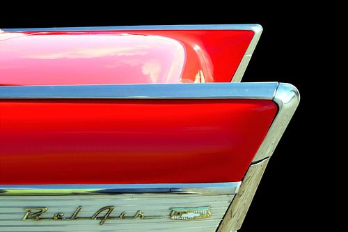 1957 Chevrolet Bel Air staartvinnen