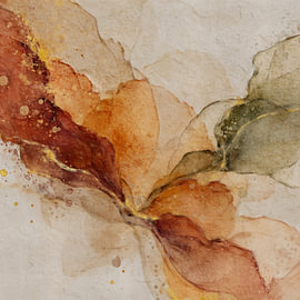 Layers of Nature – Fleurs d'automne à l'encre à l'alcool // Botanical Brilliance 2026, édition d'automne sur MadameRuiz