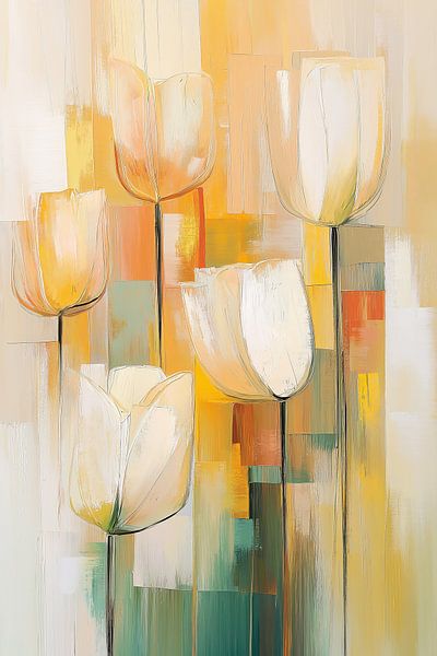 Tulpen abstrakt #11 von Imagine