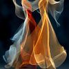 abstract dansende vrouwen van Gelissen Artworks