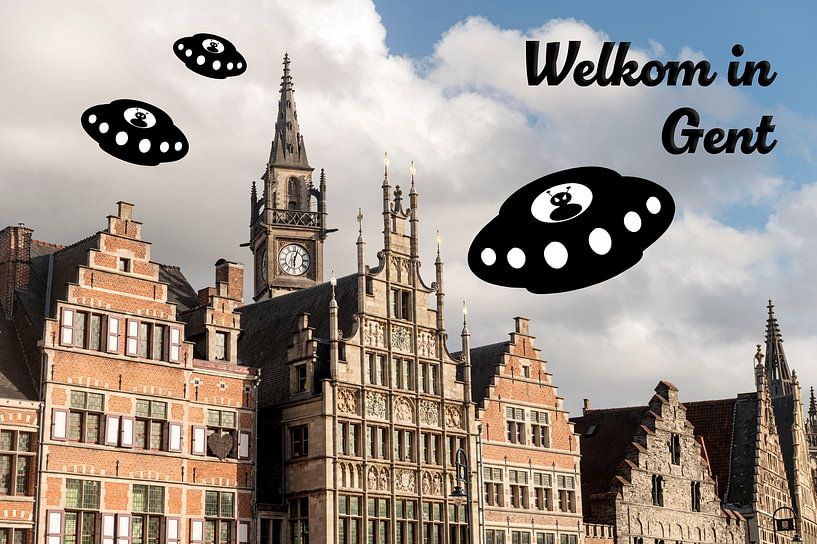 Bienvenue à Gand par Grüntyers .