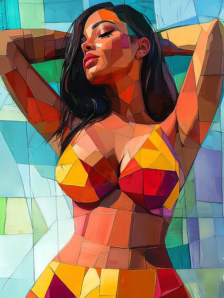 Line, Light and Body Connected by ByNoukk